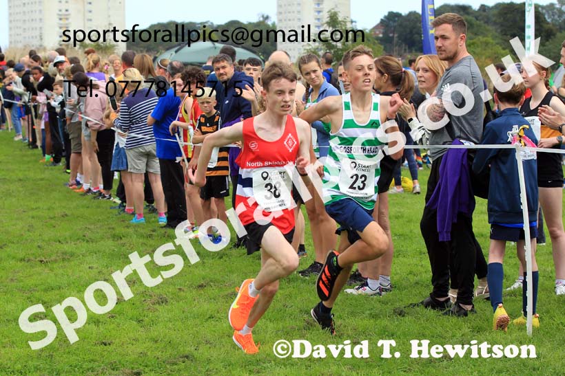 Boys and Girls under-15s, Farringdon Cross Country Relays, Sunderland.  Photo: David T. Hewitson/Sports for All Pics